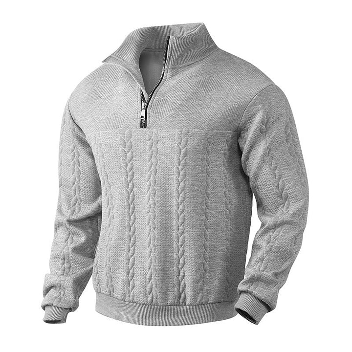 Leonardo - Pullover with Quarter Zip