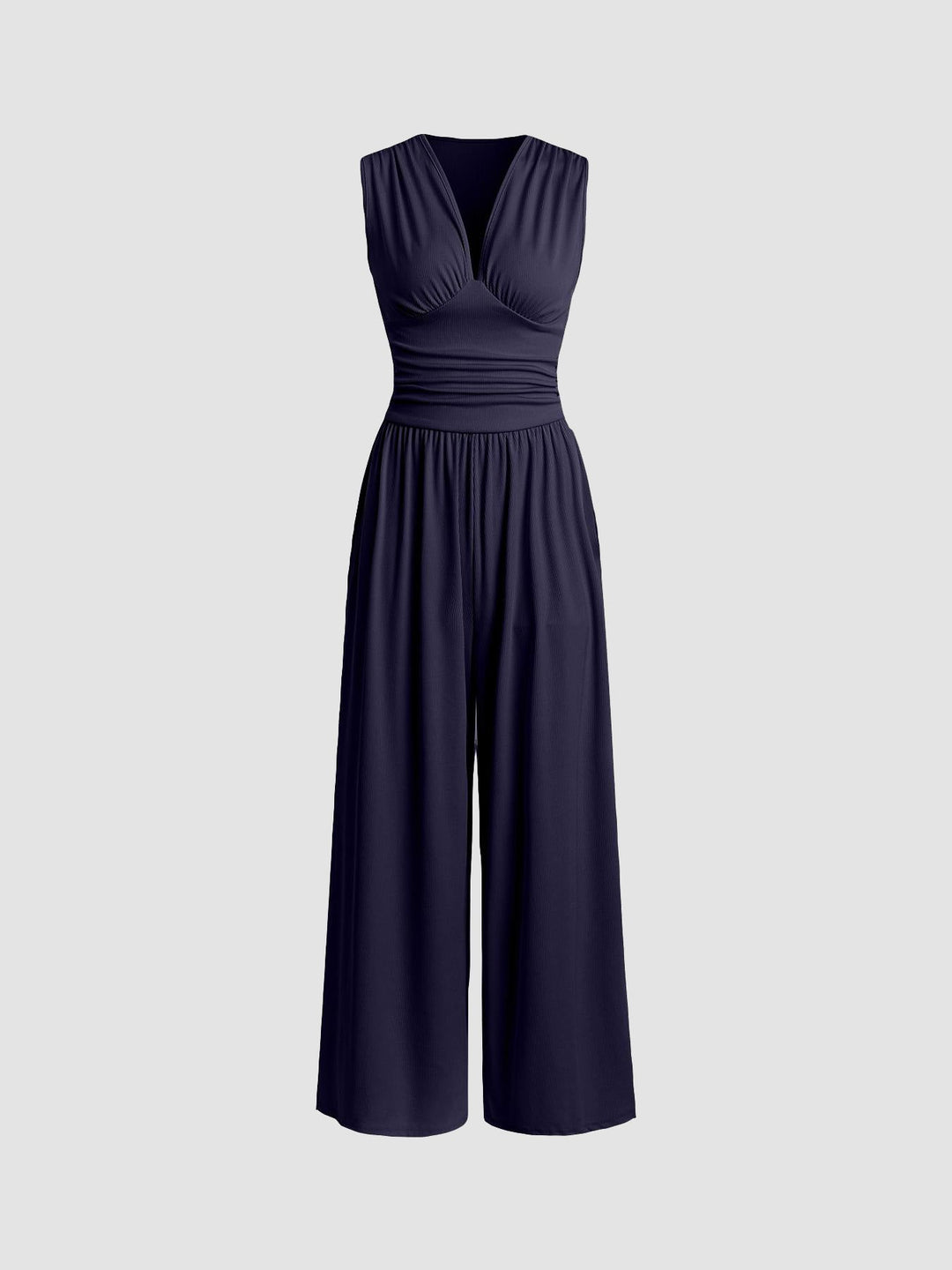 Charity™ - Stylish Sleeveless Jumpsuit with Wide Legs