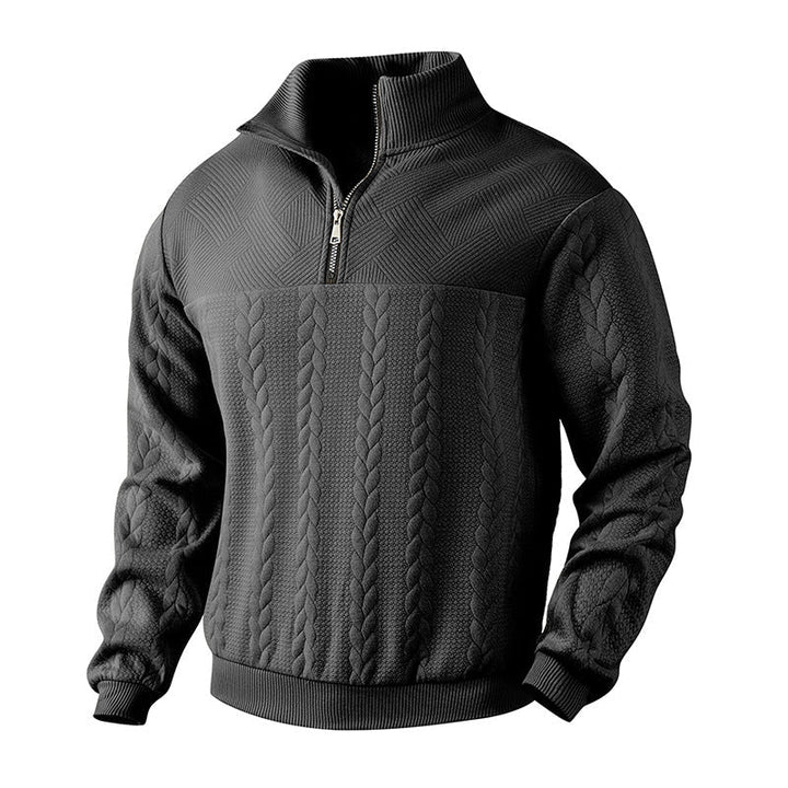 Leonardo - Pullover with Quarter Zip