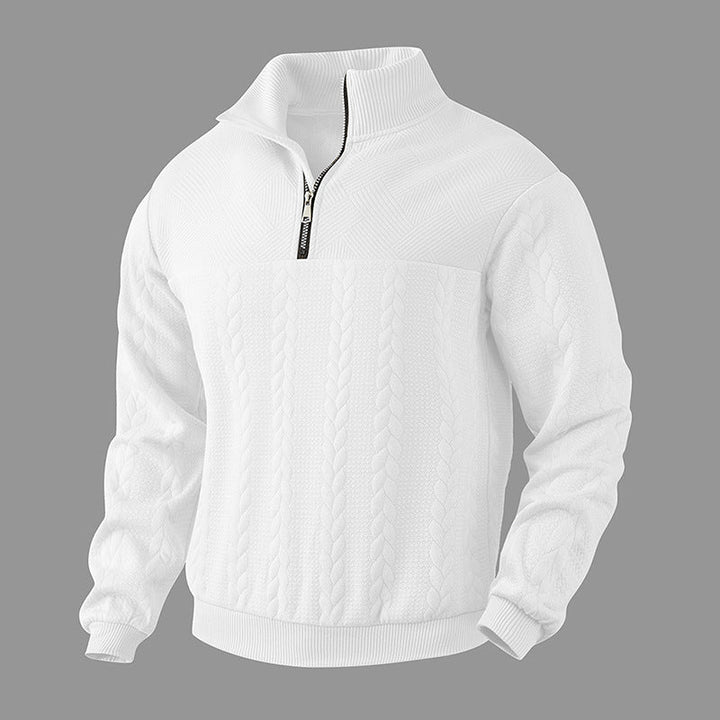 Leonardo - Pullover with Quarter Zip