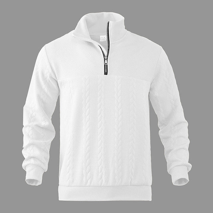Leonardo - Pullover with Quarter Zip