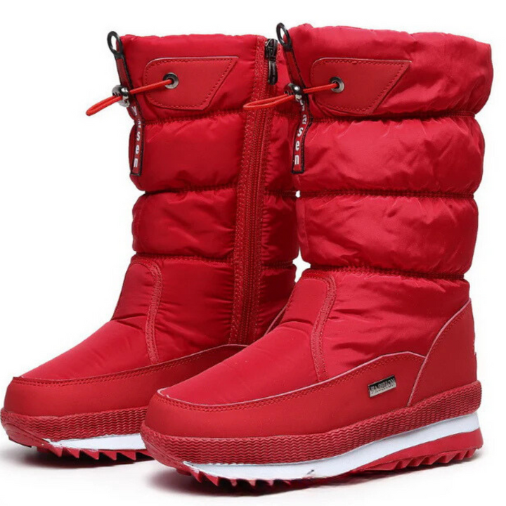Lara - Non-Slip and Waterproof Snow Boots Made of Faux Fur