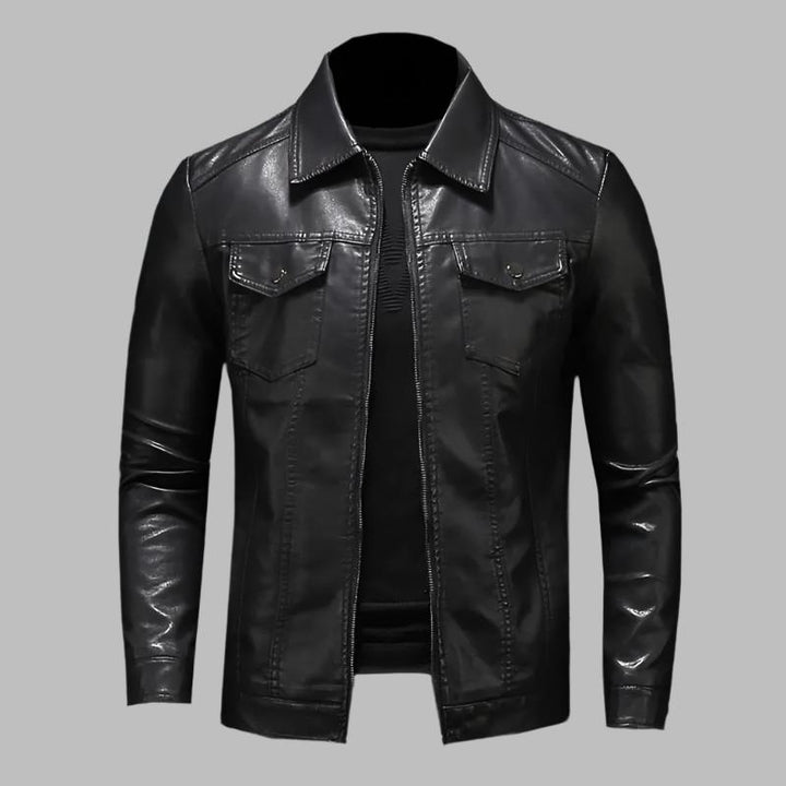 Filippo - Classic Leather Jacket