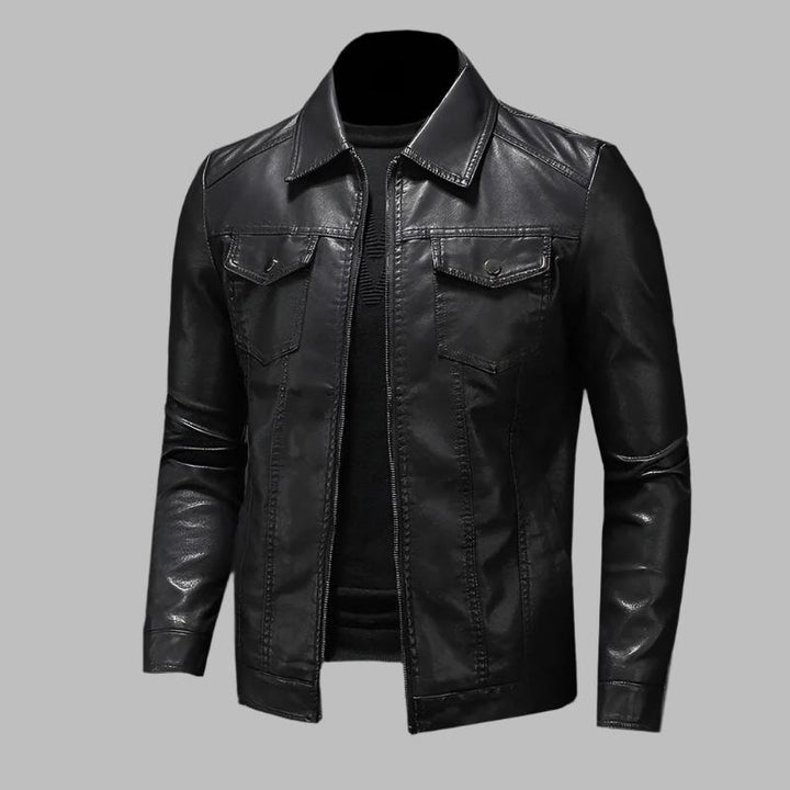 Filippo - Classic Leather Jacket