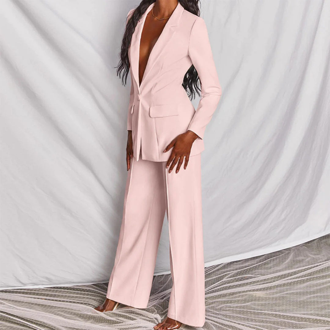 Lucia - Elegant Set of Blazer and Trousers
