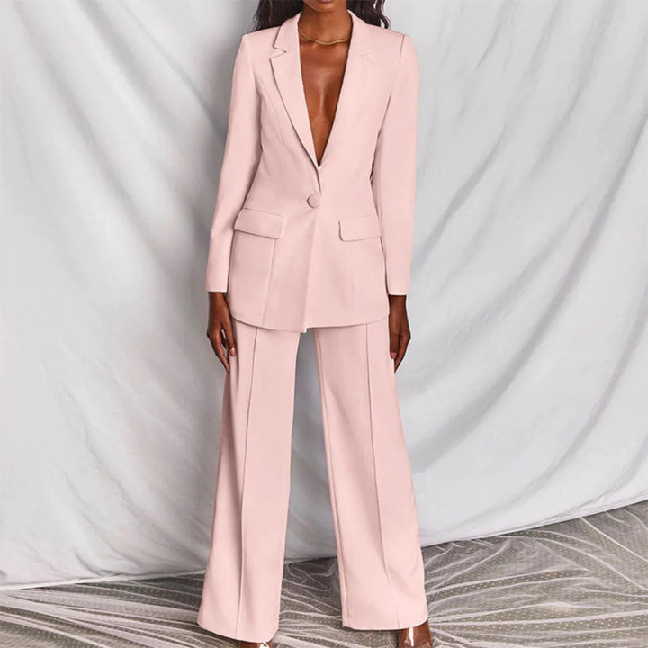 Lucia - Elegant Set of Blazer and Trousers