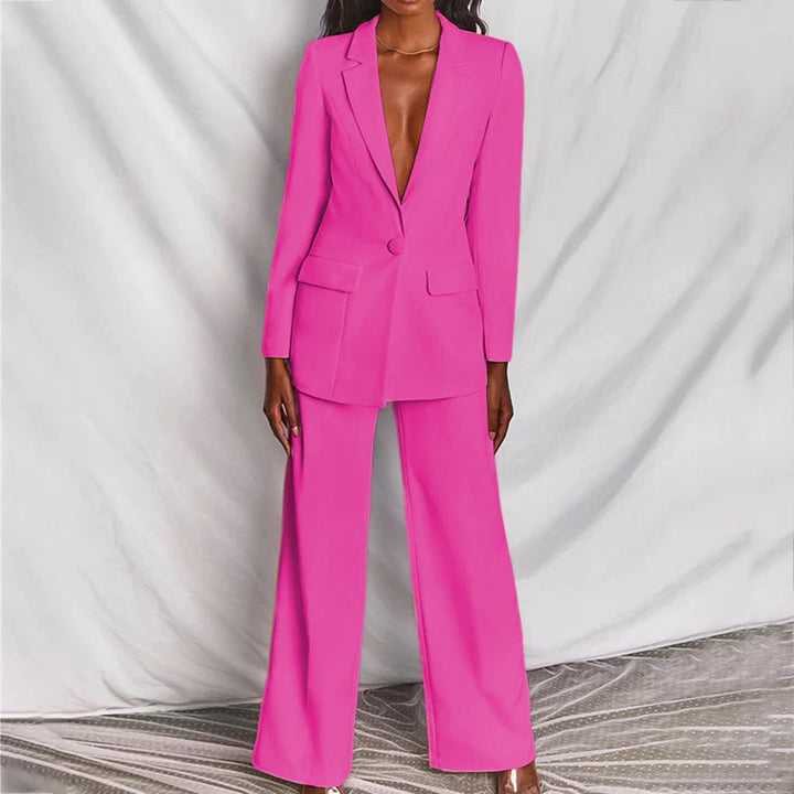 Lucia - Elegant Set of Blazer and Trousers