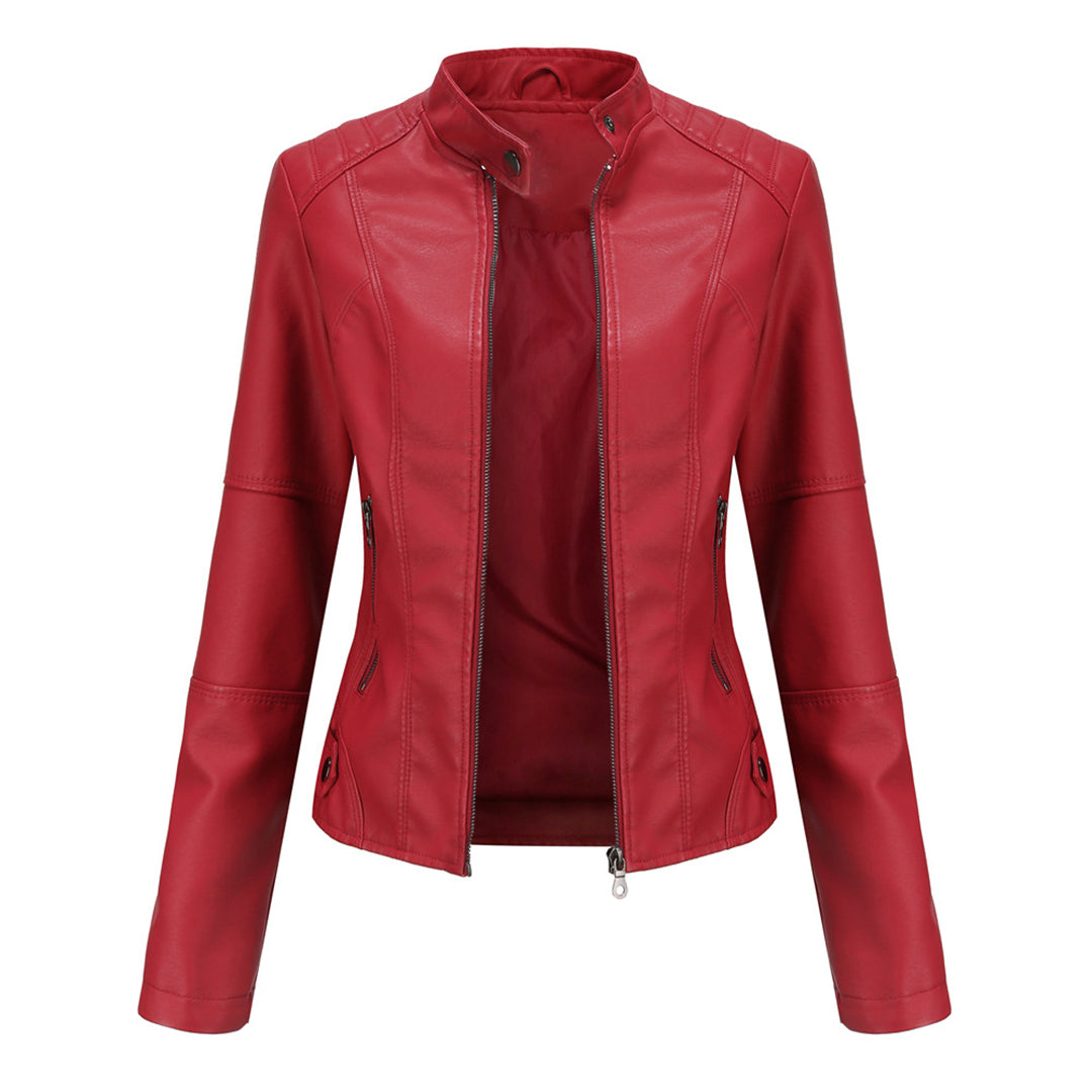 Milena™ - Stylish Leather Jacket