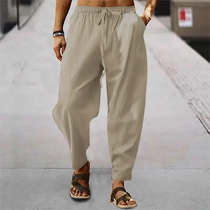 Omar - Zen Drop-Crotch Trousers
