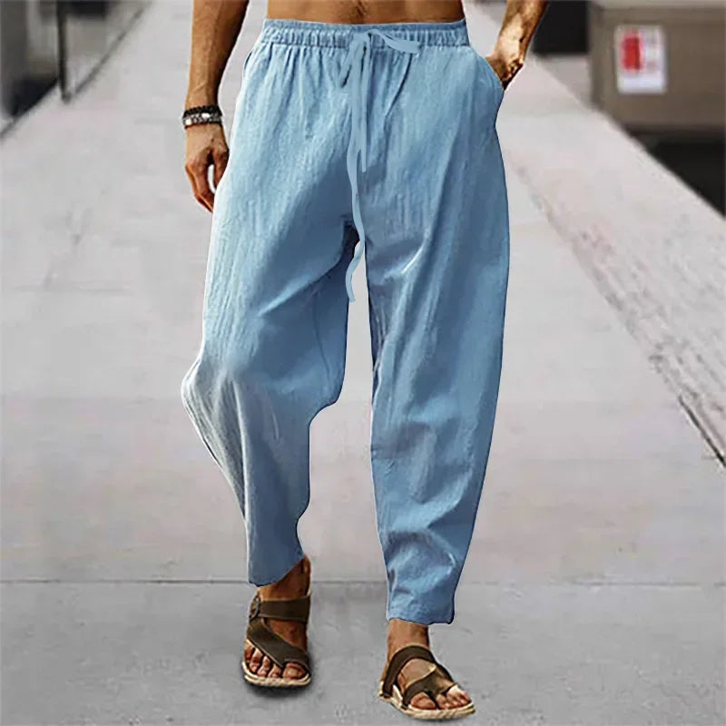 Omar - Zen Drop-Crotch Trousers
