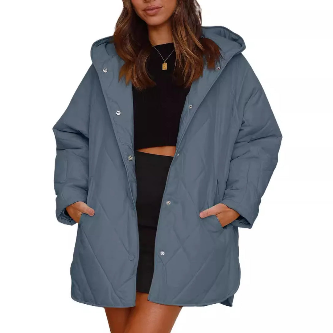 Christa™ - Oversized Winter Coat with Hood