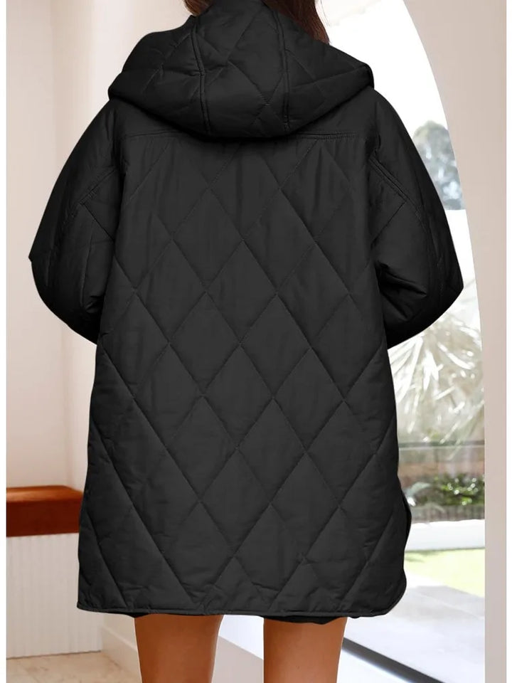 Christa™ - Oversized Winter Coat with Hood