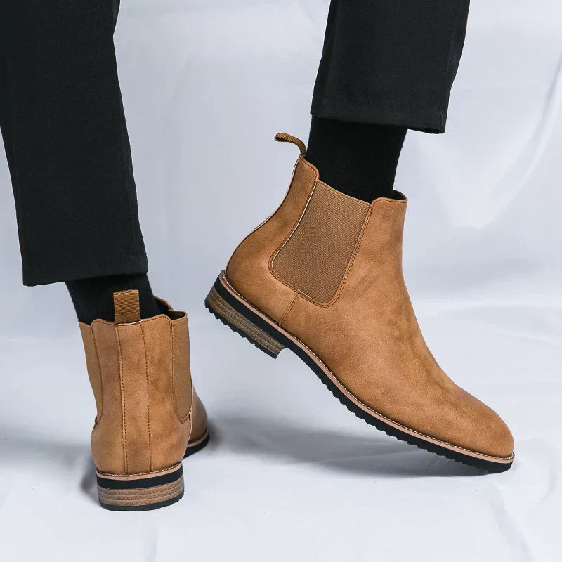 Kayden™ | Leather Chelsea Boots