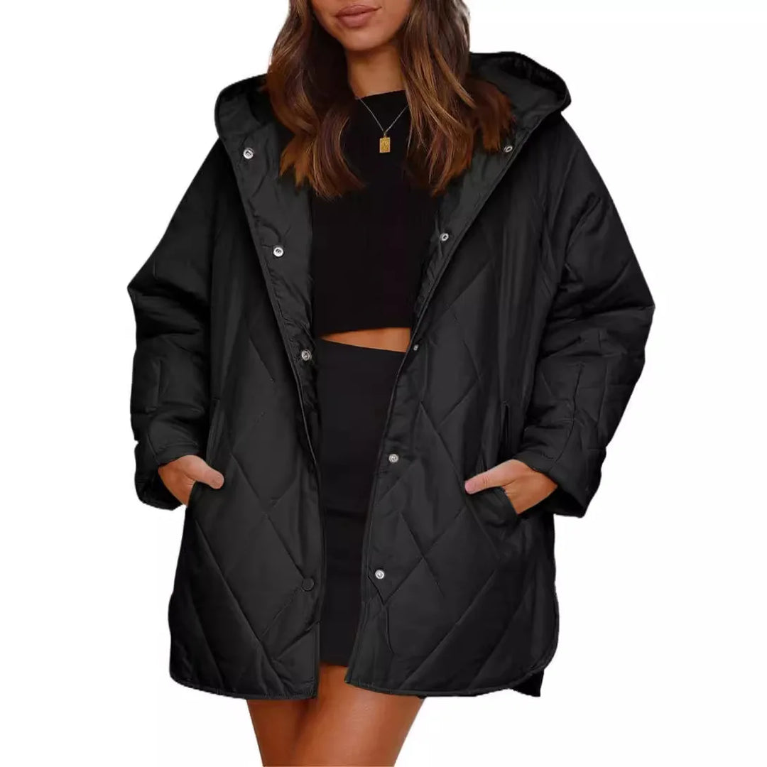 Christa™ - Oversized Winter Coat with Hood