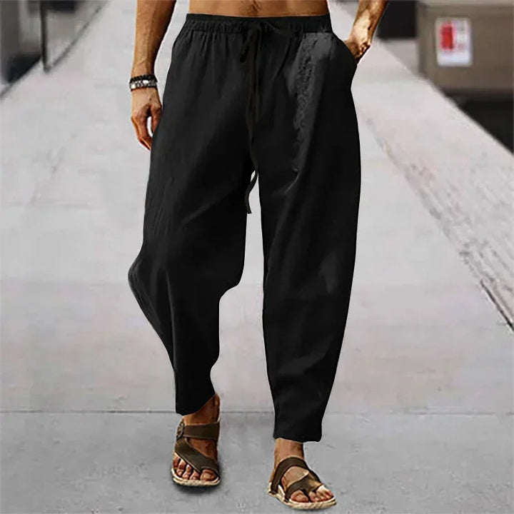 Omar - Zen Drop-Crotch Trousers