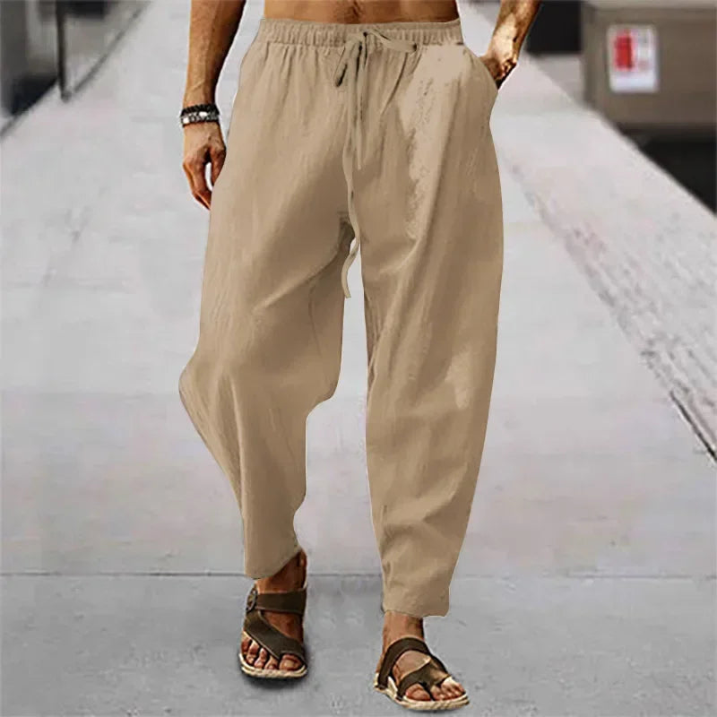 Omar - Zen Drop-Crotch Trousers