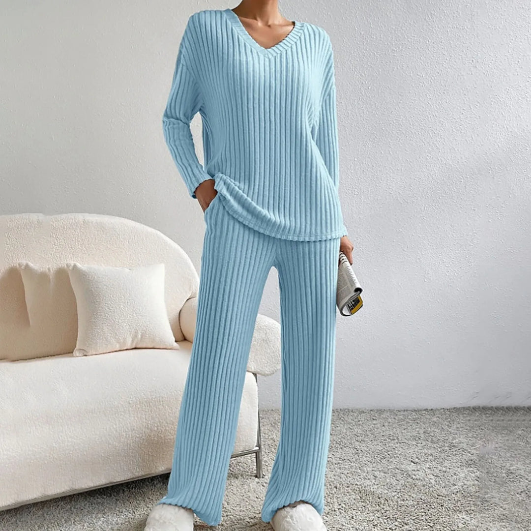 Grace - Women's Casual Tracksuits with High Waist and Long Trousers