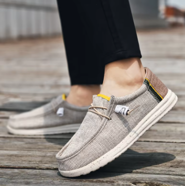 Riccardo - Men's Casual Canvas Shoes Loafers