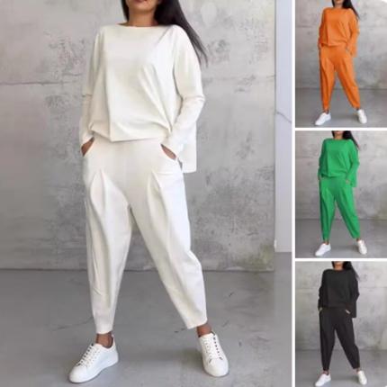 Lotte | Two-Piece Set with Round Neck and Long Sleeves