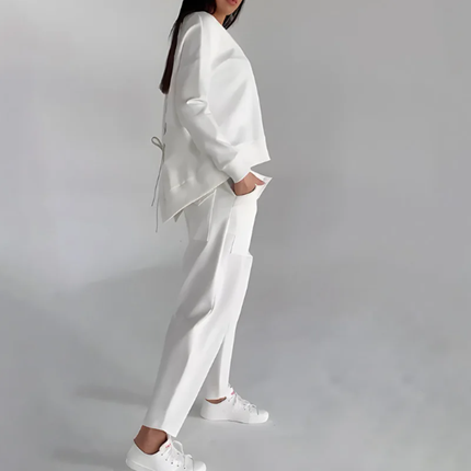 Lotte | Two-Piece Set with Round Neck and Long Sleeves
