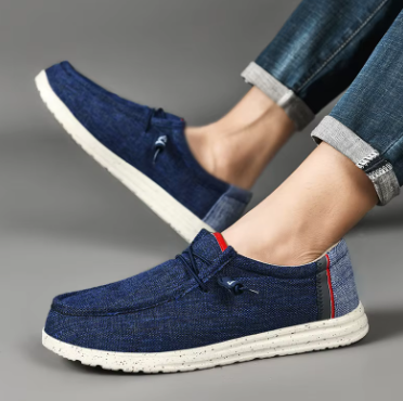 Riccardo - Men's Casual Canvas Shoes Loafers