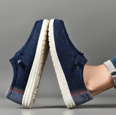 Riccardo - Men's Casual Canvas Shoes Loafers
