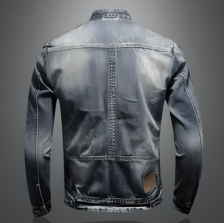 Emanuele - Retro Denim Jacket for Men