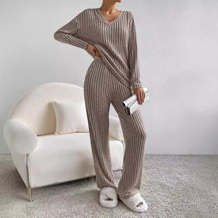 Grace - Women's Casual Tracksuits with High Waist and Long Trousers