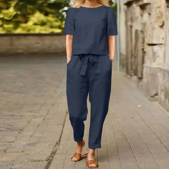 Mia™ - Two-Piece Linen Set