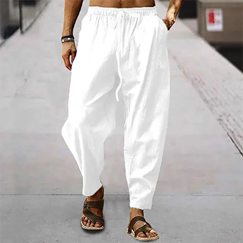 Omar - Zen Drop-Crotch Trousers