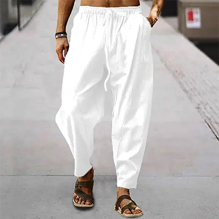 Omar - Zen Drop-Crotch Trousers