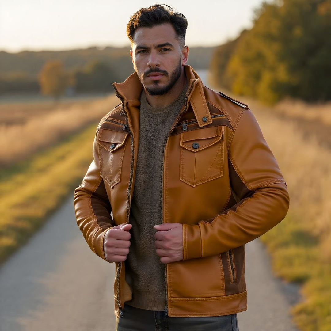 Mohawk Leather Jacket