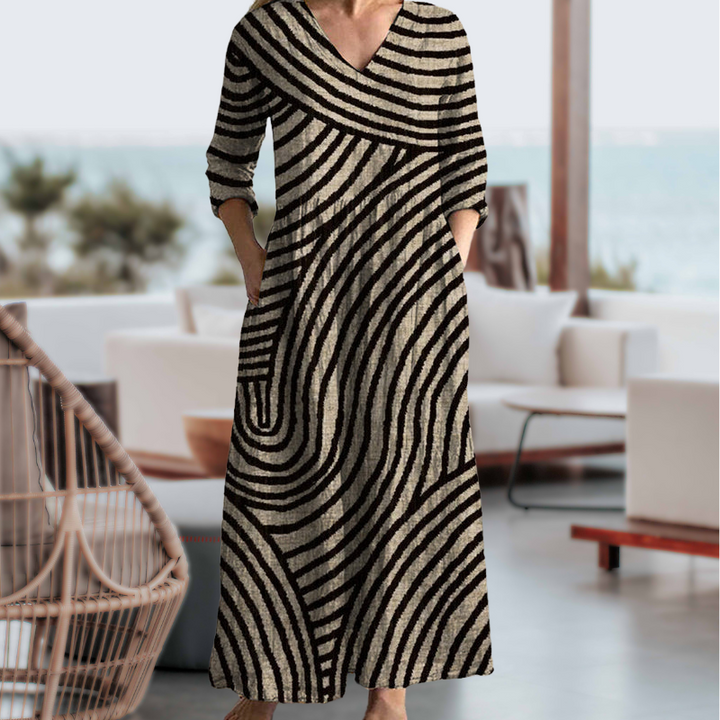 Eve™ - Vintage Stripe Dress