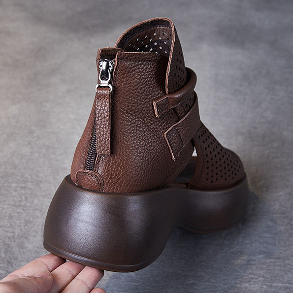 Federica™ - Timeless Leather Orthopaedic Sandals