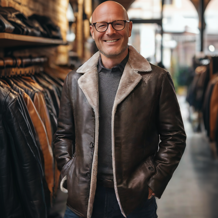 Maverick Soul - Leather Jacket with Lining