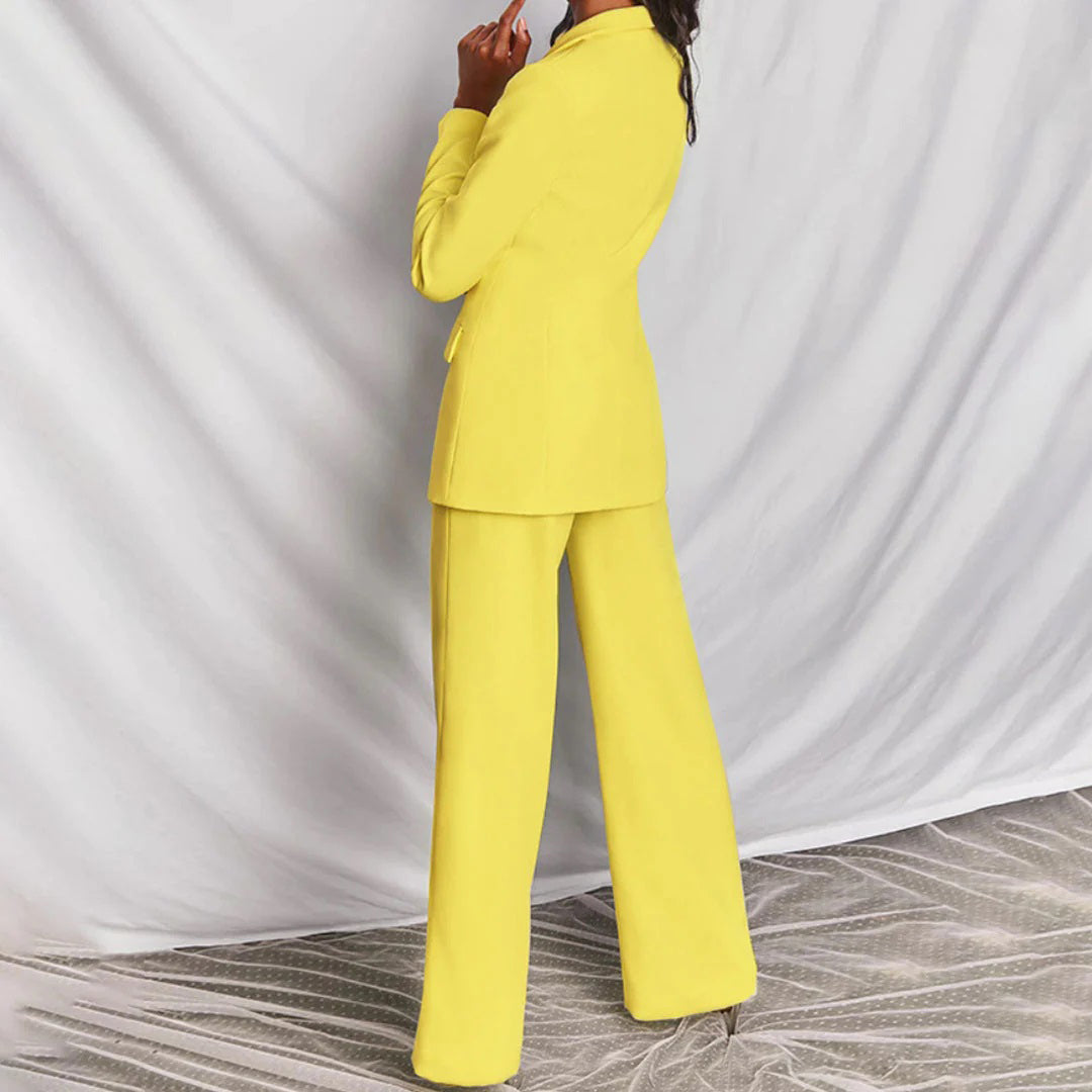 Lucia - Elegant Set of Blazer and Trousers