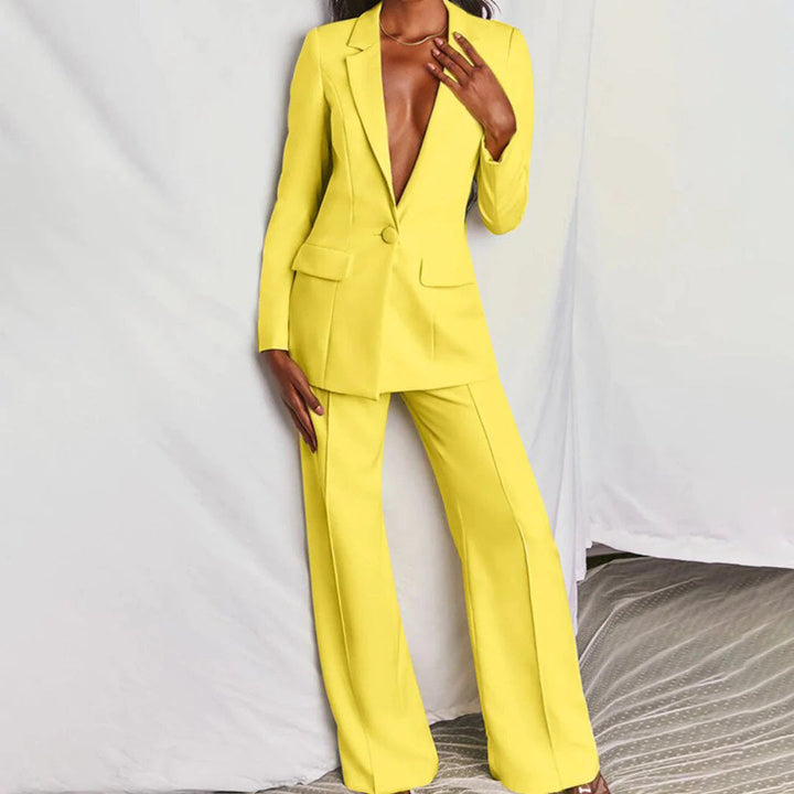 Lucia - Elegant Set of Blazer and Trousers