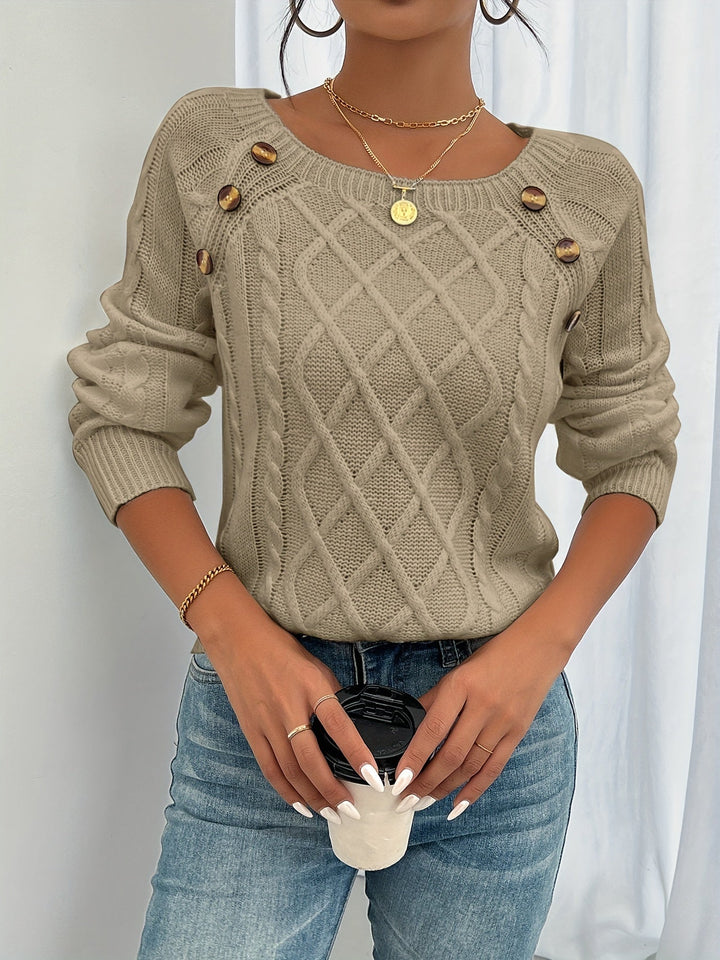 Marlene™ - Women's Round Neck Jumper