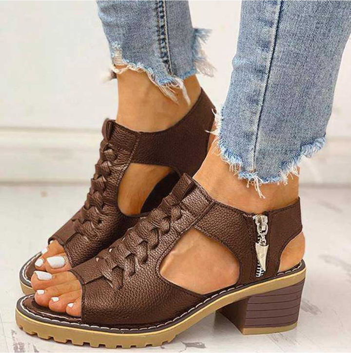 Steffie™ - Orthopaedic Women's Sandals with Block Heel