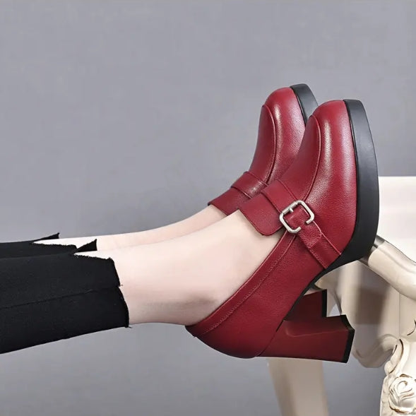 Lore™ - Versatile Leather Heeled Boots