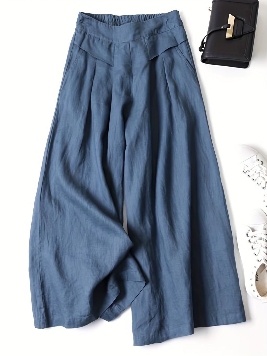 Bella™ - Comfortable Capri Trousers with Wide Legs