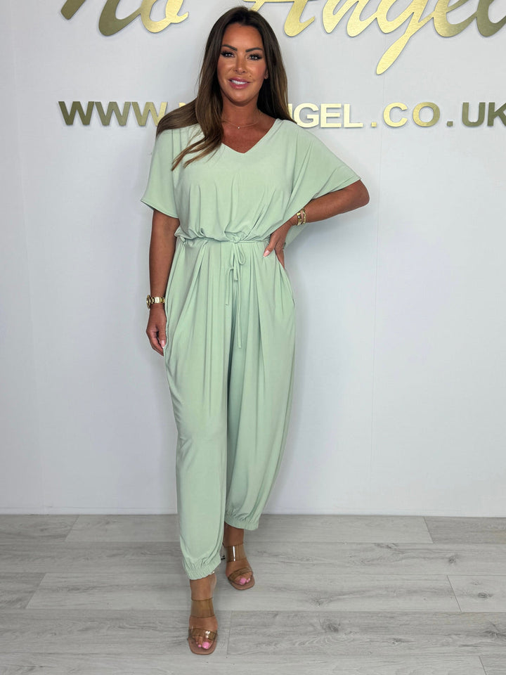 Cora™ - V-Neck Strappy Jumpsuit