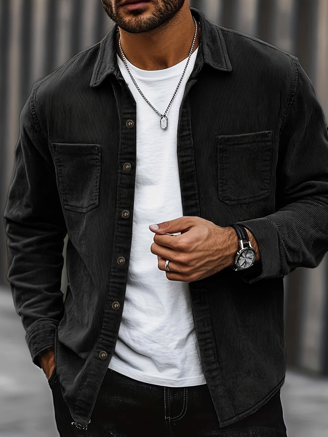 Johan™ - Men's Cord Shirt Jacket