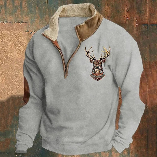Marco - Pullover with Quarter Zip
