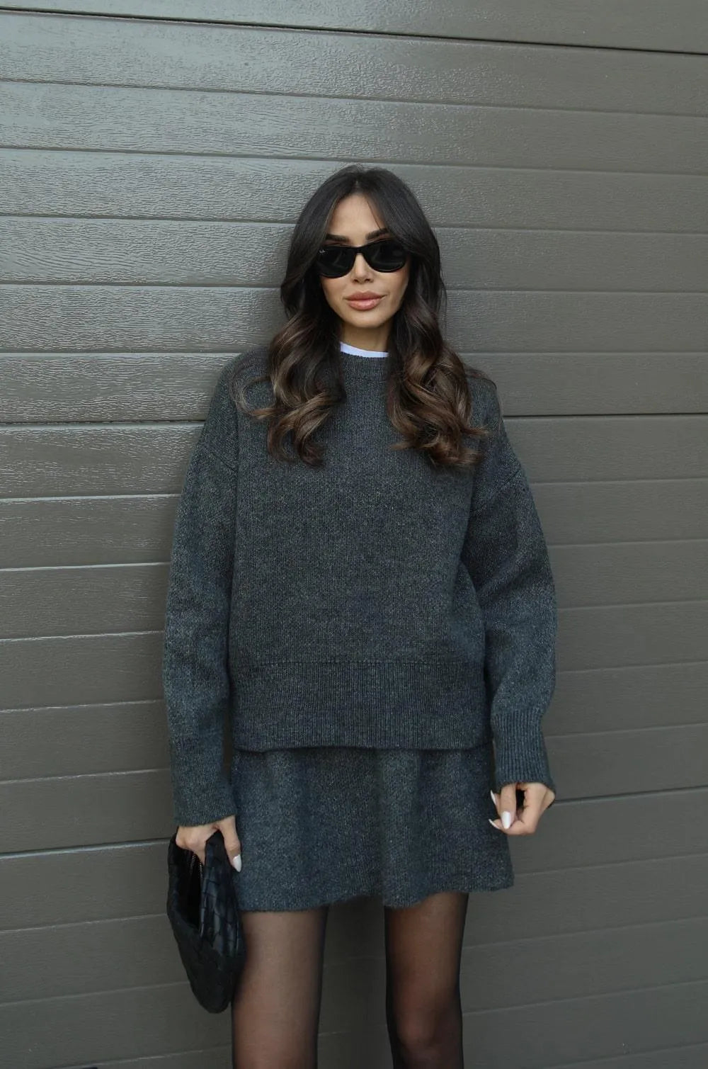 HELENA - Knitted Skirt Set