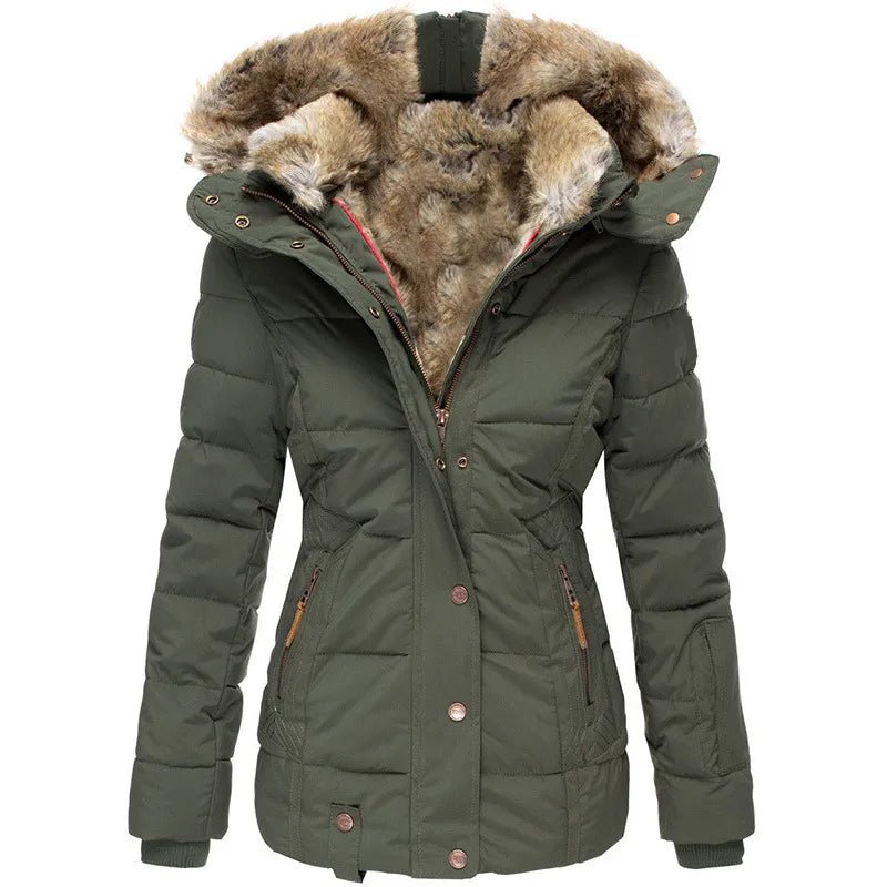 Stefanie™ - Warmer Winter Coat with Fur Lining