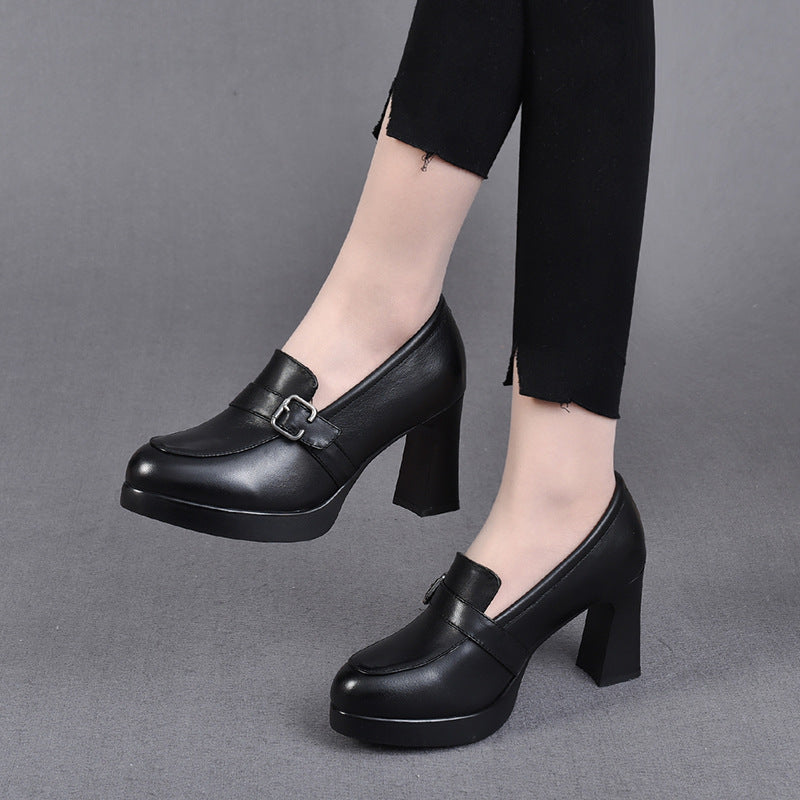 Lore™ - Versatile Leather Heeled Boots