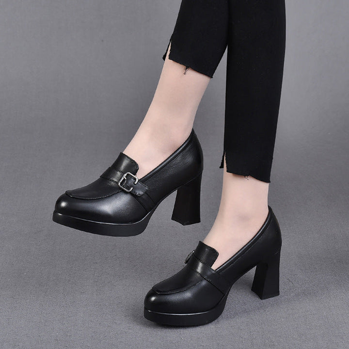 Lore™ - Versatile Leather Heeled Boots