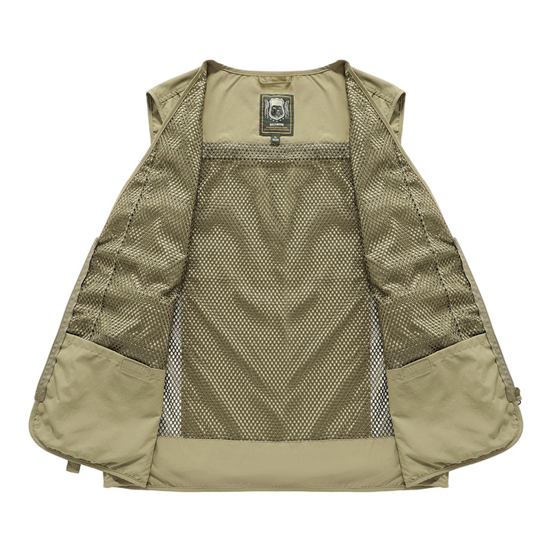 Lorenzo - Multi Pocket Summer Gilet