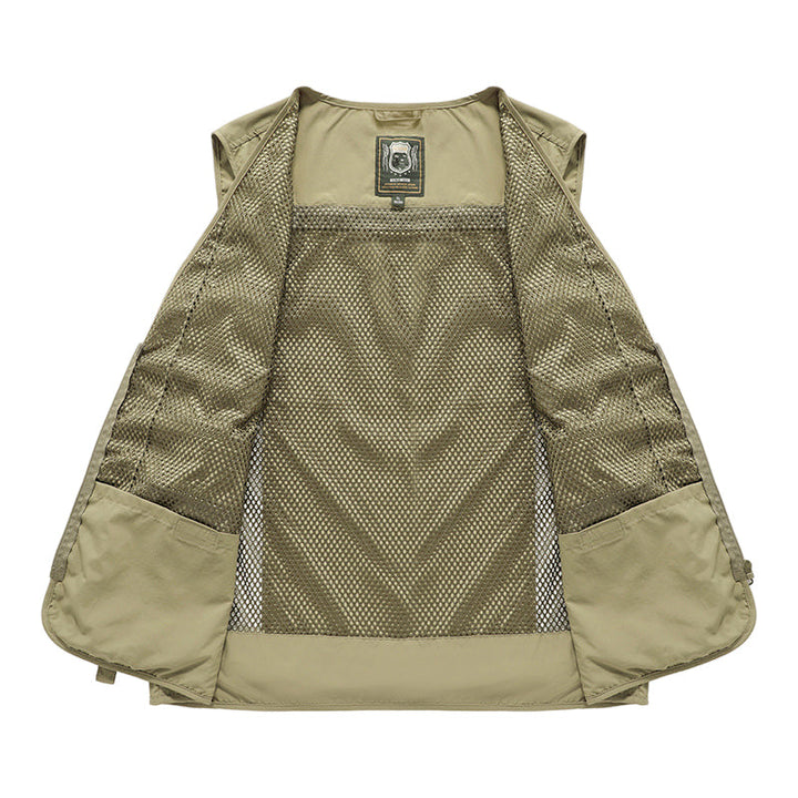 Lorenzo - Multi Pocket Summer Gilet